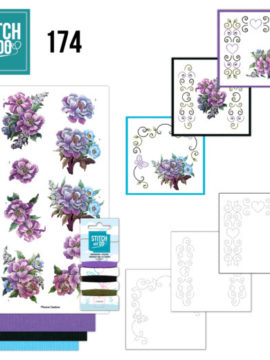 Stitch and Do 174 – Graceful Flowers – Yvonne Creations