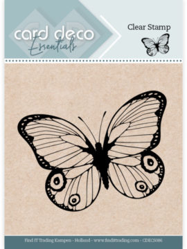 Clear stempel Butterfly – Card Deco Essentials
