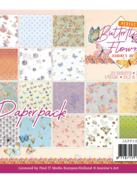 Paperpack – Perfect Butterfly Flowers – Jeanine’s Art