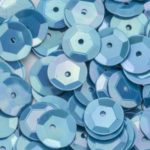 Pailletten - pastel blauw