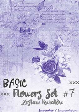 Basic Flowers Set 7 – Lavender – Craft O’Clock