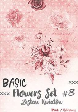 Basic Flowers Set 8 – Pink – Craft O’Clock