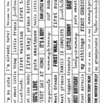 Quotes - XVII cardboard die cuts