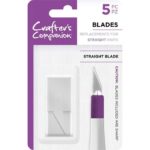 **-50%** Reserve mesjes recht 5st (t.b.v. Softgrip) - Crafter's Companion