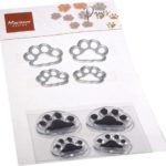 Clear Stamp& Die set  Pootjes