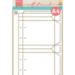 Boodschappentas A4 stencil - PS8120 - Marianne Design