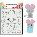 Card Art Built up Mouse - Dutch Doobadoo