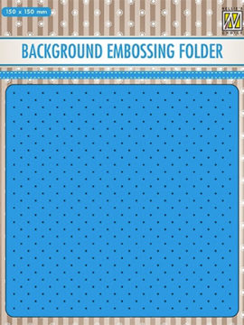 Embossing Folder Small dots – Nellie’s Choice