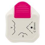 3 in 1 label hoekpons geschulpt - Vaessen Creative