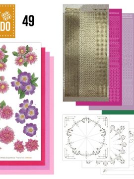 Dot and Do 49 – Roze Bloemen