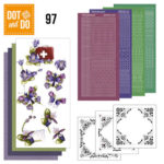 Dot and Do 97 - Purple Flowers