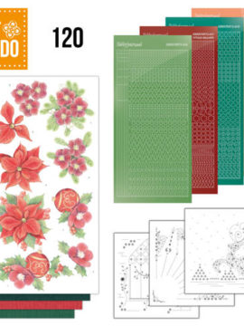 Dot and Do 120 – Jeanine’s Art – Kerstbloemen