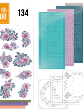 Dot and Do 134 – Purple Flowers