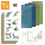 Dot and Do 182 - Precious Marieke - Blue Flowers
