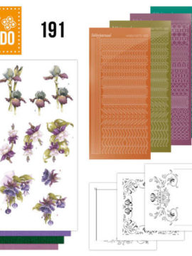 Dot and Do 191 – Precious Marieke – Pretty Flowers – Purple Flowers