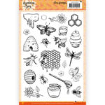 Clear stempel - Humming Bees - Jeanine's Art
