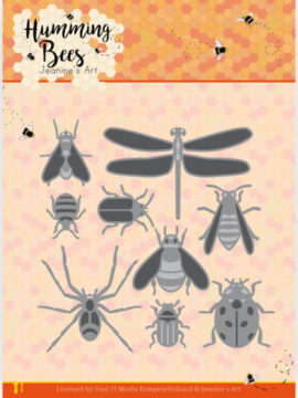 Snijmal All kinds of insects- Humming Bees – Jeanine’s Art