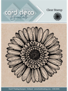 Clear Stempel Gerbera – Card Deco Essentials