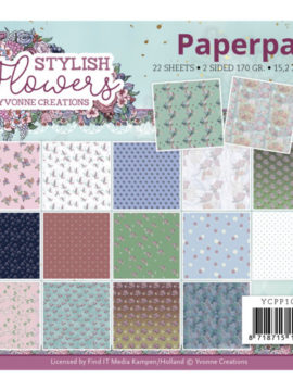 **-30%** Paperpack – Stylish Flowers – Yvonne Creations