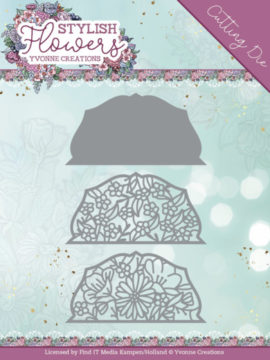 **-30%** Snijmal Flower semi circle- Stylish Flowers – Yvonne Creations