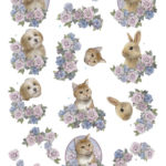 3D Knipvel - Sweet Pets - amy Design