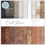 Paperpad Essential Brick Textures 6 x 6' - Craft Consortium