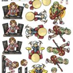 Knipvel - Men Music - Yvonne Creations