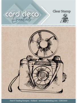 Card Deco Essentials Clear Stamps – Camera