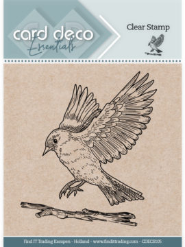 Clear Stampel – Flying bird – Card Deco Essentials