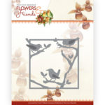 Snijmal - Birds frame Friends & Flowers - Precious Marieke