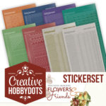 Creative Hobbydots - Stickerset 26 Flowers & Friends - Precious Marieke