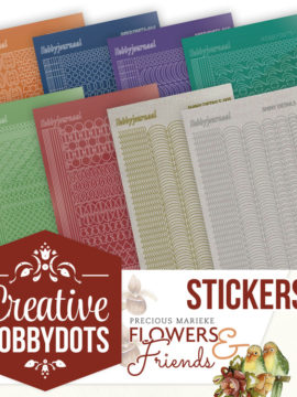 Creative Hobbydots – Stickerset 26 Flowers & Friends – Precious Marieke