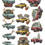 3D Knipvel - Cars - Amy Design