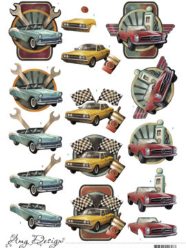 3D Knipvel – Cars – Amy Design