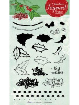 **EUROKNALLER** Stempel – Layerd Christmas Stamps A5 – Studiolight