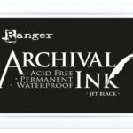 Archival inkt pad Jet Black - Ranger