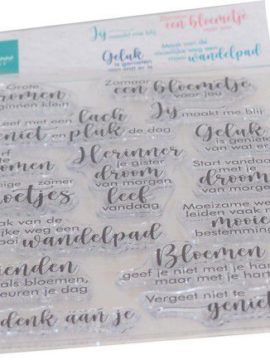 Marianne D Clear Stamp Droom en Geniet (NL)