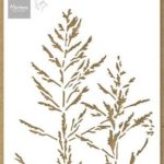Marianne D Mask Stencil - tiny's Indian grass