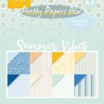 Paper pad Summer vibes A4 - Marianne Design