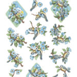 Knipvel - Branch with Birds - Yvonne Creations