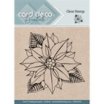 Card Deco Essentials Clear Stamps - Christmas Flower (HJ208)