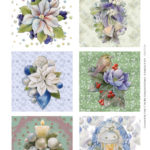 Scenery - JA- A Perfect Christmas - Christmas Candle Square (HJ208)