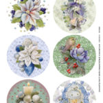 Scenery - JA- A Perfect Christmas - Christmas Candle Round (HJ208)