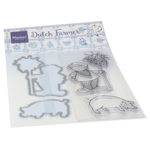 **-35%** Stempel en snijmal Dutch Farmer - Marianne Design