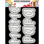 Card Art Mama Papa - Dutch Doobadoo