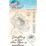 Clear Stempel - Summer Flowers nr. 219  Take me to the Ocean - StudioLight