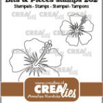 Stempel Bits & Pieces nr 262 Hibiscus - Crealies