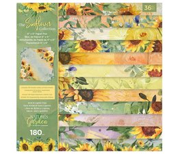 The Sunflower Collection 15 x 15cm paperpad – Crafter’s Companion