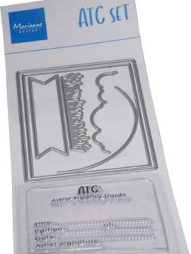 Clear Stamp & Dies set – ATC CS1101 8c21cm