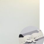 Decoratie Soft Pearl papier 5vl - White CA3166 A4